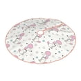 thumbnail image 2 of Bingfone Christmas Tree Skirt Mat Christmas Decoration Interior 48" -Cute Poodle Dog, 2 of 6