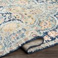 thumbnail image 5 of Livabliss Area Rugs for Living Room, 3x8 Elaziz Traditional Blue Runner Rug, Bedroom Dining Room Home Decor Stain Resistant Carpet (2'7" x 7'7" Runner), 5 of 8