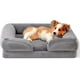 thumbnail image 1 of Cama para Perro Mediano Premium Gris con Funda Lavable e Impermeable, 1 of 6