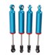 thumbnail image 1 of Amortiguador de aceite de aleación de aluminio para coche teledirigido, 4 Uds., para coche de escalada de simulación 1/10, 110mm, azul, 1 of 8