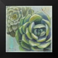 thumbnail image 2 of Wellington Studio 12x12 Black Modern Framed Museum Art Print Titled - Succulents II, 2 of 5