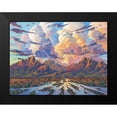 thumbnail image 2 of Hawkins, William 24x19 Black Modern Framed Museum Art Print Titled - The Desert Will Live, 2 of 5