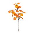 thumbnail image 2 of Dongrere Artificial Fall Branch with Maple Leaf & Pumpkin, Faux Autumn Decorative Stems for Thanksgiving Halloween Mantel Home Table Decor, 23.6 Inch, B, 2 of 7