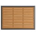 thumbnail image 3 of Modway Stance Aluminum & Wood Patio Coffee Table in Gray and Natural, 3 of 7