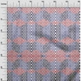 thumbnail image 3 of oneOone Cotton Silk Pink Fabric Geometrical Fabric For Sewing Printed Craft Fabric By The Yard 42 Inch Wide, 3 of 4