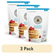 (3 pack) King Arthur Baking Company Gluten Free Pancake Mix, 15oz Bag