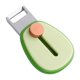 thumbnail image 2 of Pelador de frutas portátil mini cuchillo extensible de acero inoxidable para uso en exteriores y viajes, 2 of 8