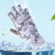 thumbnail image 3 of FLhrweasw Guantes Pesca Dedo Guantes Fitness Anticorte (Gris Camuflaje), 3 of 7