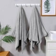 thumbnail image 7 of 2PCS Bath Towel Set, InsCrazy Bath Towels 100% Cotton Towels Bathing Thickened Quick Drying Large Towel Washcloth Water Absorbent Oversized Soft Bathroom Towels 55 X 28Inches, 7 of 7