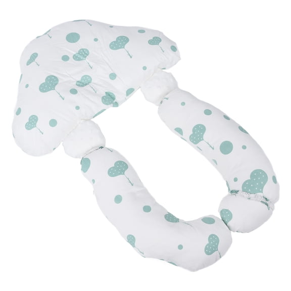 Almohada de posicionamiento para bebé, almohada de algodón suave y transpirable, bonita y elegante, almohada relajante para dormir, diseño de árbol en forma de corazón