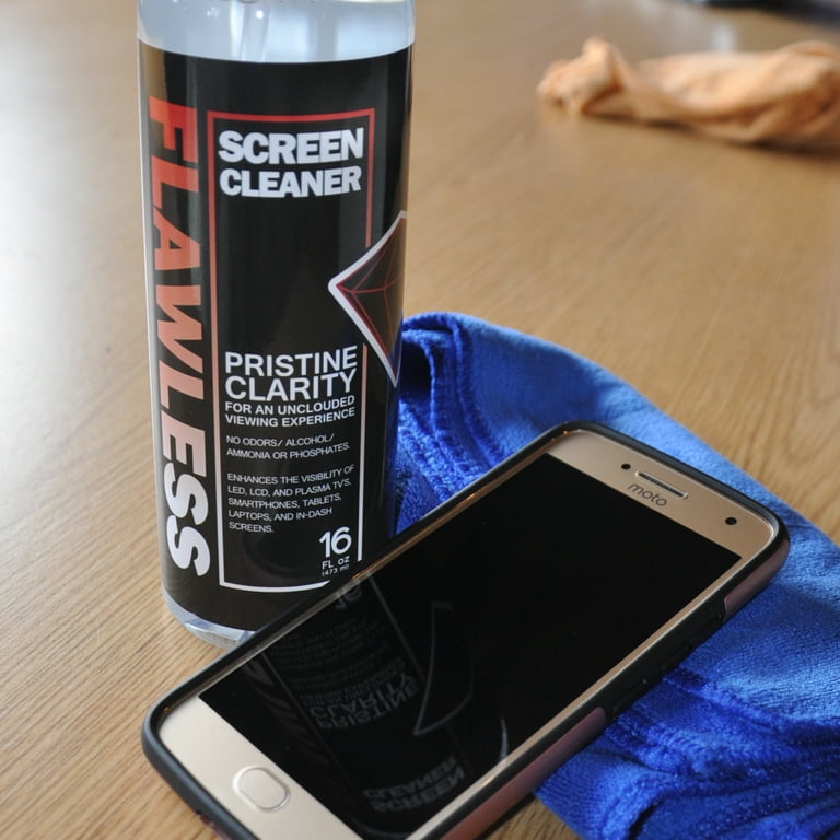 Screen Cleaner Spray (16oz x 2 Pack) - Large Screen Cleaner Bottle - TV  Screen Cleaner, Computer Screen Cleaner, for Laptop, Phone, Ipad -  Electronic
