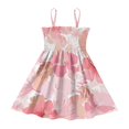 thumbnail image 2 of Ttyddzy Woman' Casual-Dresses Sleeveless Camisole A-Line Dress for 2Y-7-8Y，Water Lily Leaves -a, 2 of 8