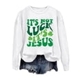 thumbnail image 4 of Women's Trendy Pullover Hoodie Letter Print Round Neck Top For Fall & Winter Jackets Women Half Zip Pullover Women Hoodies Women Athletic Colla Sweatshirt Light Steel Sweatshirt Easy Fall Outfits, 4 of 4