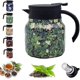 thumbnail image 1 of 2026Vintage Floral Pattern Tea-Built-In Infuser, Vintage Floral Pattern Tea – Built-In Infuser, 316 Stainless Steel Insulation, Removable, for Hot Drinks, Loose Tea, 1 of 8