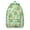 Green, variant on Cute Frog Backpack – Cartoon Green Frog Print Pattern Bookbag with Nature Mushroom and Forest Design