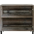 thumbnail image 6 of Castle Place Mid-century Sideboard Buffet Cabinet, Natural Oak, 6 of 9