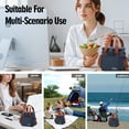 thumbnail image 2 of TRANSLINK Tote lunch Bag for Women Large Canvas Insulation Bags Work Bag Satchels Handbags, 2 of 8
