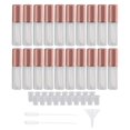 thumbnail image 1 of Tubos para brillo labial BQLZR color oro rosa, 1,2 ml, plástico, paquete de 20, 1 of 8