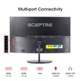 thumbnail image 5 of Sceptre New Curved 24-inch Gaming Monitor 100Hz HDMI x2 Build-in Speakers Machine Black 2025, 5 of 5