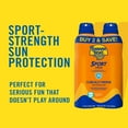 thumbnail image 3 of Banana Boat Sport Ultra SPF 30 Sunscreen Spray Twin Pack, Spray Sunscreen, Adult Sunblock, 6 oz each - 2 pack, 3 of 6