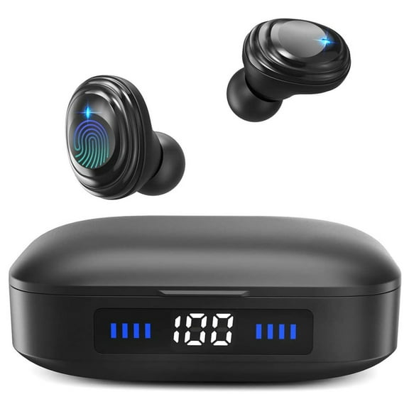 Wireless Earbuds, Bluetooth Headphones 5.0 Sports Earphones in Ear IP7 80H Playtime Headset for Running Sports Rumixi