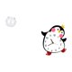 thumbnail image 5 of Acuario de escritorio,Pecera pequeña transparente,pecera,jarrón,mesa,Reloj de pared,Reloj de pared silencioso y decorativo que no hace tictac,Reloj de pared silencioso de pingüino pequeño, 5 of 8