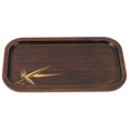 thumbnail image 4 of Food Grade Serving Plate, Anti - Slip Bamboo Snack Platter, For Family S, 4 of 8