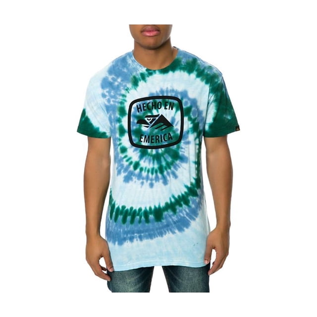Emerica . T-Shirt Graphique Hecho en Dye pour Hommes, Bleu, Moyen