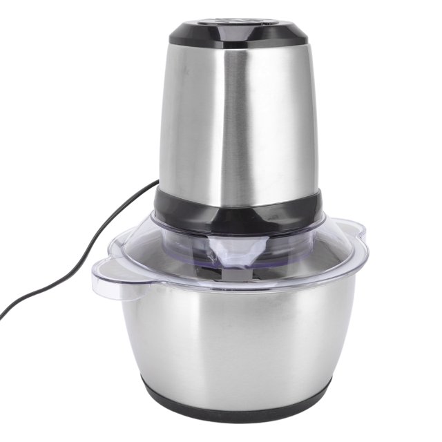 Electric Meat Grinder,350W 2L Two Levels Braking Function Easy Cleaning Stainless Steel Meat Chopper Meat Mincer