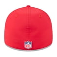thumbnail image 4 of Men's New Era Red Kansas City Chiefs 2025 Sideline  Retro Crown 59FIFTY Fitted Hat, 4 of 5