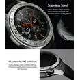 thumbnail image 5 of Ringke Bezel Styling for Galaxy Watch 46mm / Galaxy Gear S3 Frontier & Classic Bezel Ring Adhesive Cover Anti Scratch Stainless Steel Protection [Stainless] for Galaxy Watch Accessory GW-46-01, 5 of 7