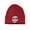 Red, variant on Sugar Skull Patch Cuffed Beanie - Hot Pink