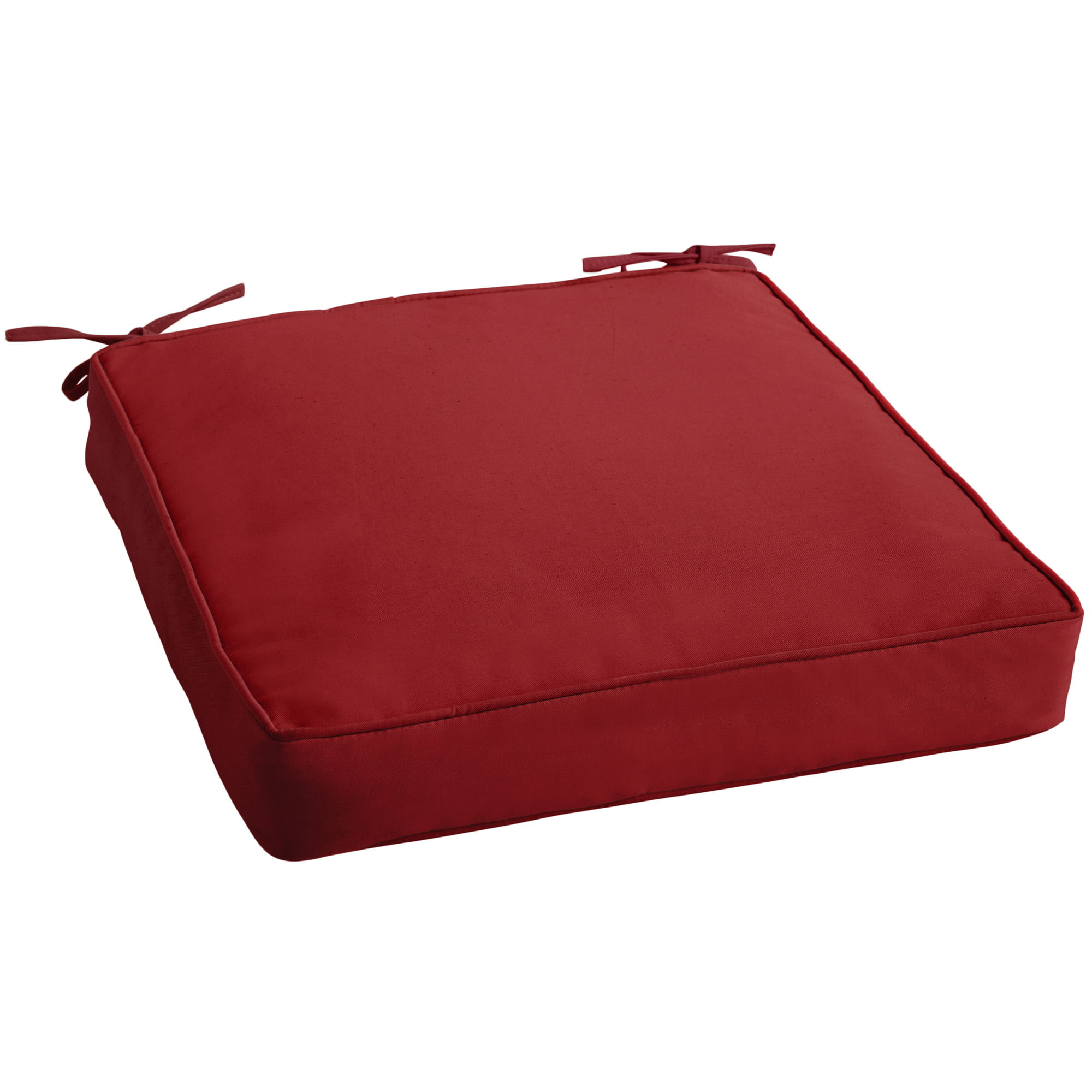 Deluxe Outdoor Patio Seat Pad ~ Red Sunbrella® ~ 19 x 17 x 1.5 **NEW** 1 