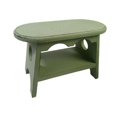 thumbnail image 2 of Almencla Wood Stool Plant Stand Oval Decorative Bonsai Rack for Garden Desktop Office Green, 2 of 8