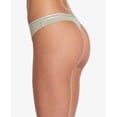thumbnail image 2 of Jockey Women’s Supima Cotton Alluve Thongs Panty, Light Linen Green, X-Large, 2 of 2