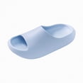thumbnail image 6 of NIEWTR Kids Summer Slides for Girls Boys - Toddler Cute Slippers Quick Drying Shower Shoes Non-Slip Pool Sandals Shower Open Toe Beach Flip Flops(A-Blue,4), 6 of 6