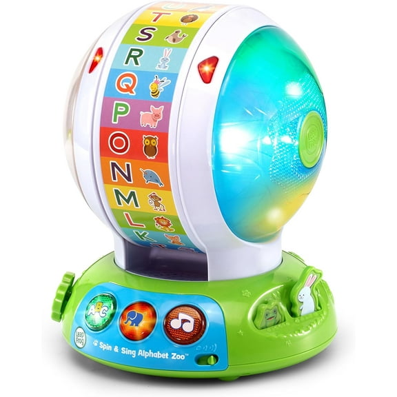 LeapFrog Spin & Sing Alphabet Zoo (English Version) Color: English Exclusive
