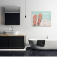thumbnail image 2 of Stupell Industries Beach Is Calling Flip Flops Shore Graphic Art Gallery Wrapped Canvas Print Wall Art, Design by Arrolynn Weiderhold, 2 of 7