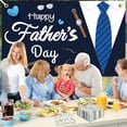 thumbnail image 5 of Happy Fathers Day Banner Decorations,Happy Fathers Day Backdrop for Photography, Father's Day Party Decorations for Home Party Photo Booth Prop, 5 of 5