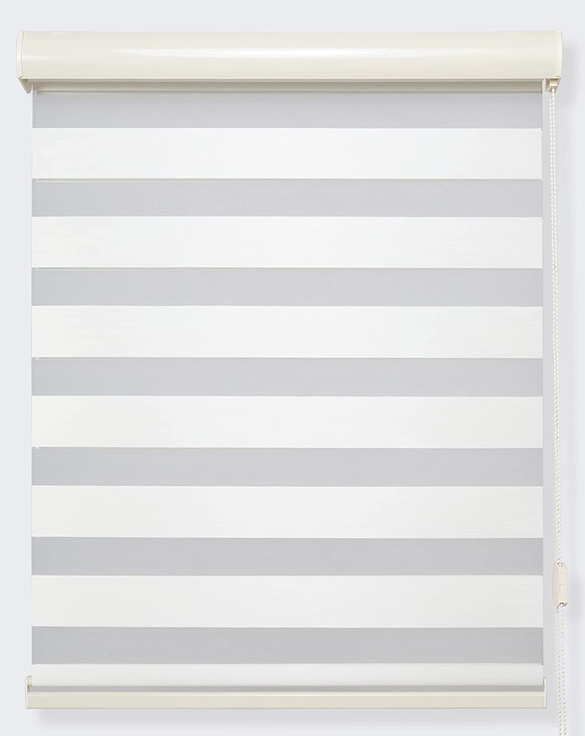 Elegant Comfort Polyester Window Blinds, Beige, 29" x 72"