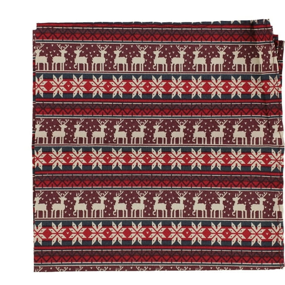 bar III Mens Printed Pocket Square, Red, One Size