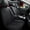 03 Black, variant on WRWolf Car 5-Seat Covers Front & Rear Full Set for Honda Civic 2020-2025 PU Leather Seat Cushion Protector Waterproof Black
