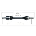 thumbnail image 4 of SurTrack MZ-8118 CV Axle Shaft, 4 of 4