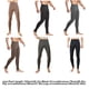 thumbnail image 5 of Guardurnaity Mallas térmicas para hombre, terciopelo grueso, elástico, cómodo, Otoño Invierno, hogar, oficina, ropa interior para dormir, Prendas para la parte inferior del cuerpo negro gris, 5 of 6