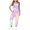Multicolor, variant on Sentmoon Jumpsuits for Girls Dressy Thin Strap Sleeveless Regular Rompers V Neck Tie Dye Print Summer Outfits with Pockets Trendy Girls for Weekend Brunch Black 5 Years