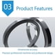 thumbnail image 3 of Nichrome Heating Flat Wire 3.5mm Wide, 10 Metres Long, 0.25mm Thickness for Mechanical Engineering(Thickness:0.2mm), 3 of 5