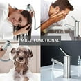 thumbnail image 3 of KAIYING Bathroom Sink Faucet with Pull Out Sprayer, Single Hole Utility Bar Sink Faucet, Lavatory Pull Down RV Sink Faucets with Rotating Spout, Single Handle (Regular, Brushed Nickel), 3 of 3