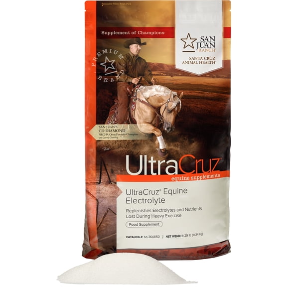 UltraCruz® Equine Electrolyte, 25 lb, powder