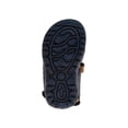 thumbnail image 5 of Rugged Bear Boys Open Toe Doule Hook & Loop Toddler Sport Sandals - Navy Tan, 8, 5 of 5