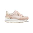 thumbnail image 2 of Michael Kors Monique Women's Metallic Textile Lace-Up Fashion Sneakers, 2 of 5